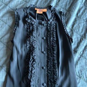 Tory Burch sleeveless silk blouse